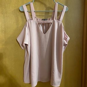 Charlotte Russe Light Pink Top Size 2X